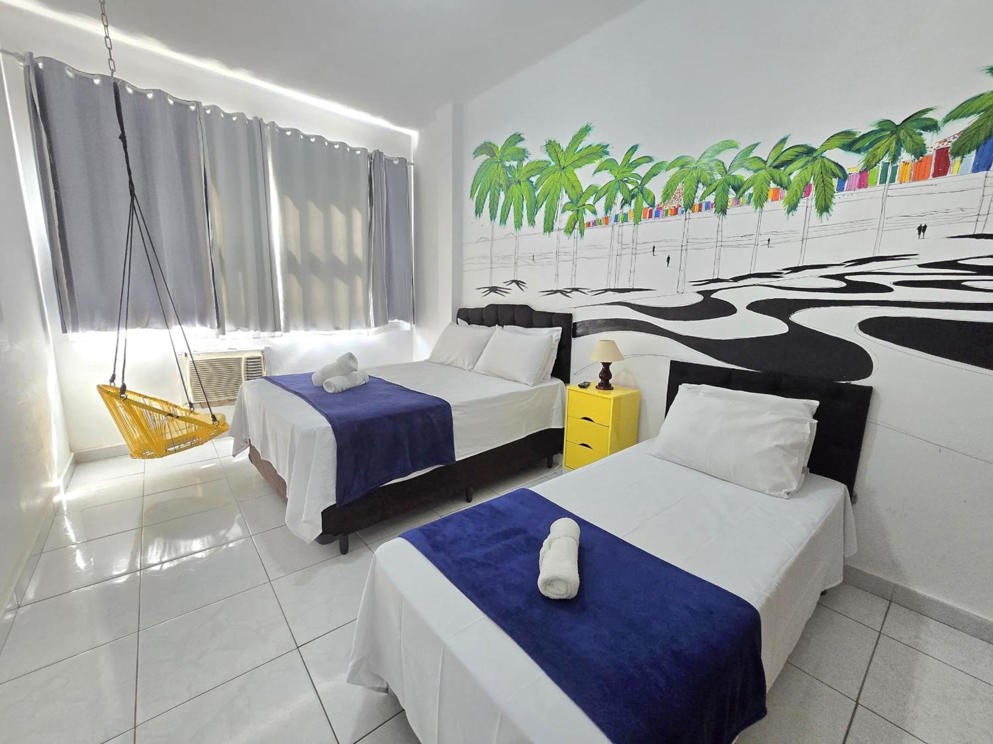 TC810 Qto e Sala, Smart TV, Wi-Fi, Praia de Copa Rio de Janeiro Exterior foto