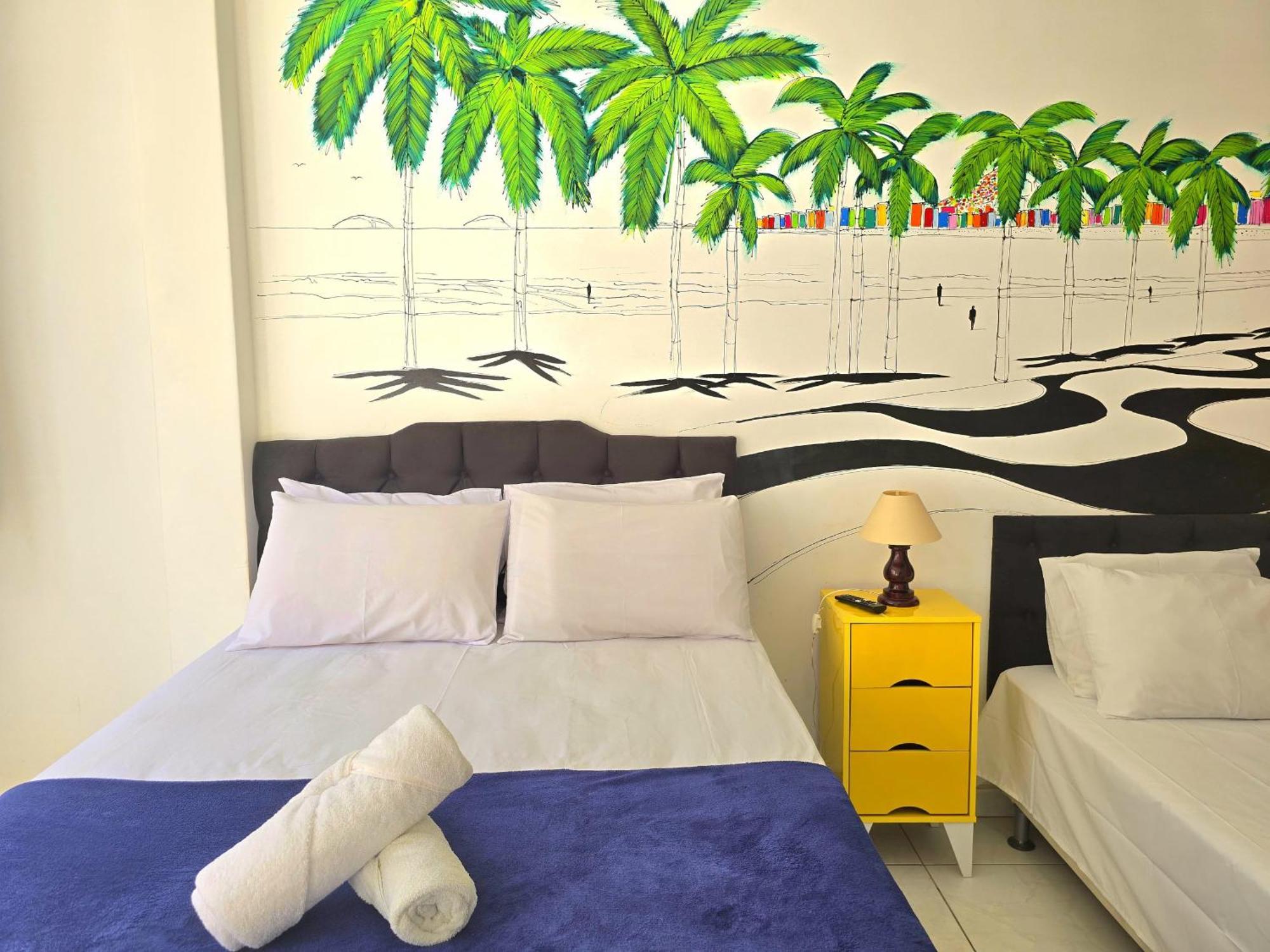 TC810 Qto e Sala, Smart TV, Wi-Fi, Praia de Copa Rio de Janeiro Exterior foto